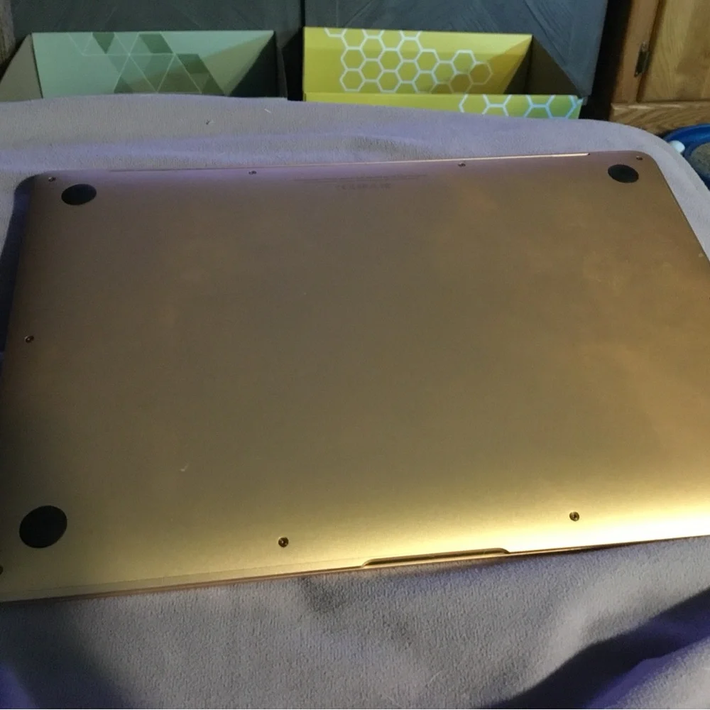 Apple Silver MacBook Air Sleek Laptop